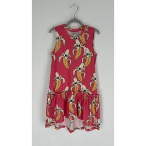 Dear Sophie Banana Pink Summer Dress Sleeveless Girls Size 8-10Y New Casual